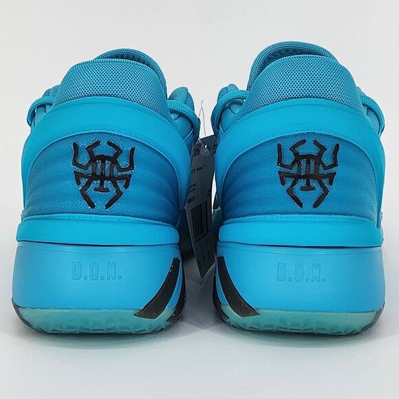 Adidas D.O.N. Issue 2 Crayola Signal Cyan Sky Blue Sneakers – NWT Size 7.5 - Picture 4 of 11